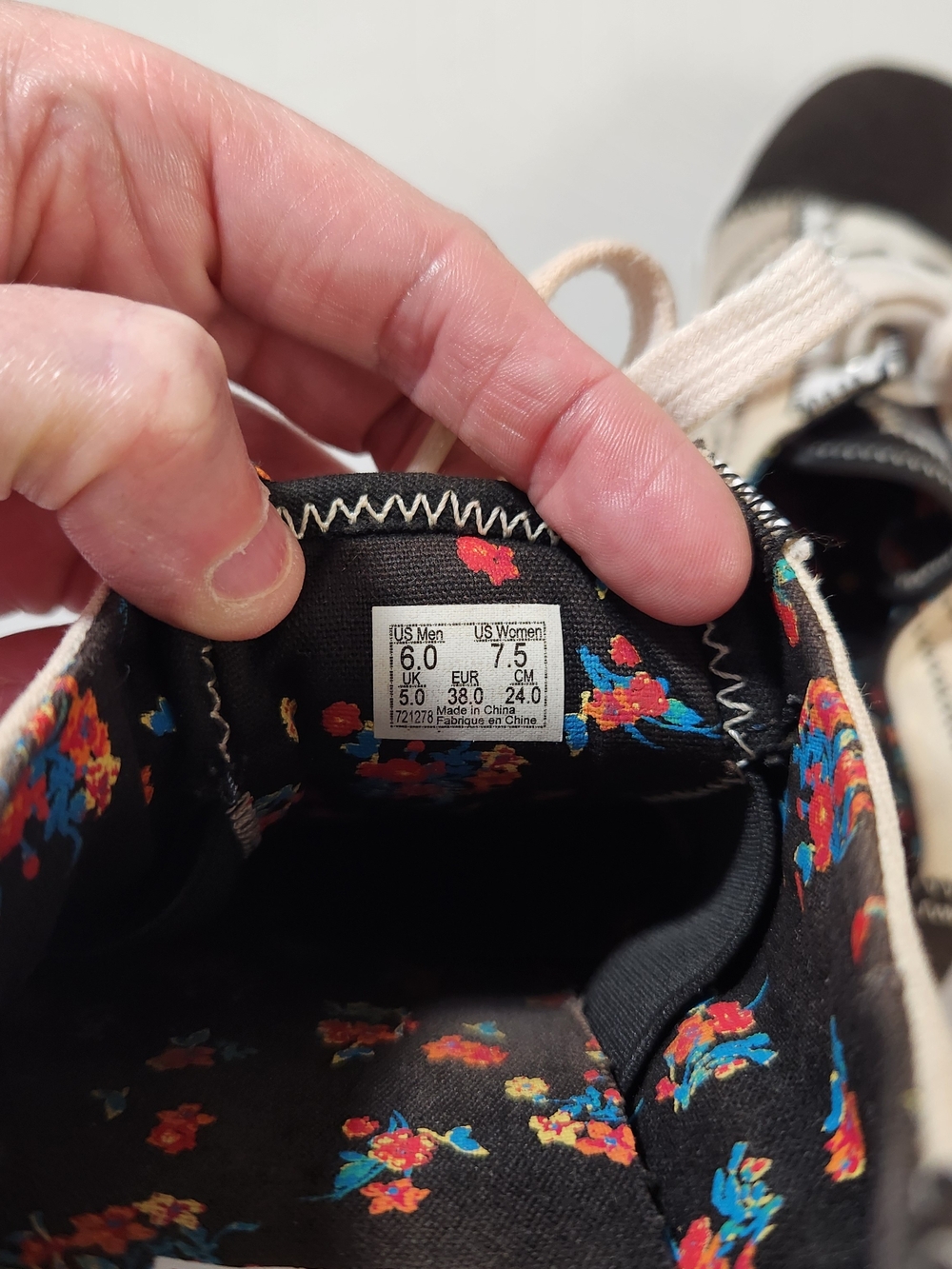 ⭐️Vans Old Skool "Outside In" Deconstructed Sneakers Casual Streetwear Size 7.5 - Picture 13 of 16